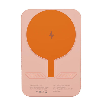 Magnetic Phone Fill Light – Wireless Charging & RGB Glow