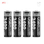 MATOV Li-ion AAA and AA Rechargeable Batteries USB Lithium-ion 3400mWh 1.5V AA Rechargeable Batteries+1100mWh 1.5V AAA Battery