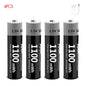MATOV Li-ion AAA and AA Rechargeable Batteries USB Lithium-ion 3400mWh 1.5V AA Rechargeable Batteries+1100mWh 1.5V AAA Battery
