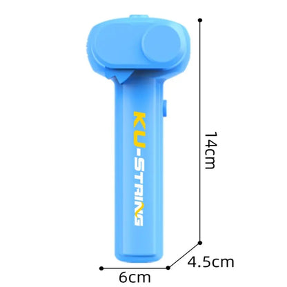 High Speed Glow-in-the-Dark Rope Launcher Fidget Toy Electric Luminous Rope Lasso with Color Light Launcher Loop Kid Adult