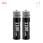 MATOV Li-ion AAA and AA Rechargeable Batteries USB Lithium-ion 3400mWh 1.5V AA Rechargeable Batteries+1100mWh 1.5V AAA Battery