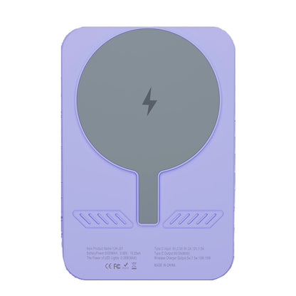 Magnetic Phone Fill Light – Wireless Charging & RGB Glow